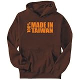 Hoodie Mens Brown