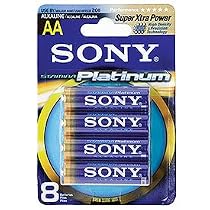 Sony AM3PT-B8A Platinum Alkaline Battery Blister Multipack (8-Pk)