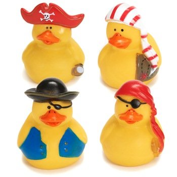 Pirate Rubber Ducky (1 Party Accessory
