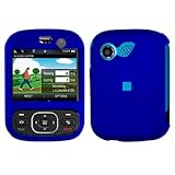 Premium Blue Rubberized Snap-On Cover Hard Case Cell Phone Protector for LG ....