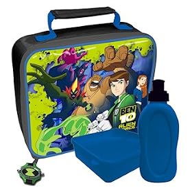 Ben 10 Alien Force Lunch Bag and Kit
