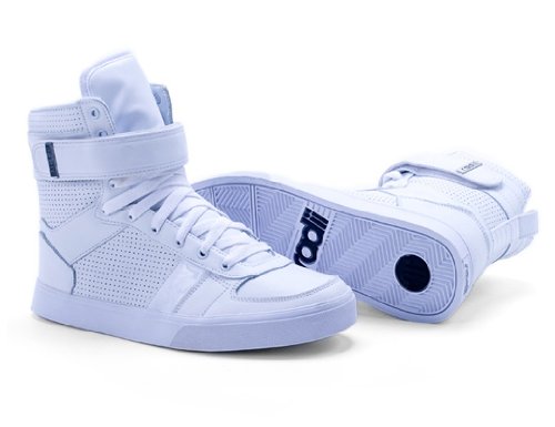 Radii Footwear 'Moonwalker' White Perf High Top Fashion Strap Sneaker product image