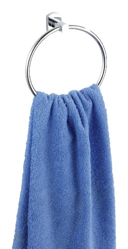 Wenko 17866100 Handtuchring Assoro - Chrom rostfrei, 15.5 x 17 x 6 cm Preisvergleich