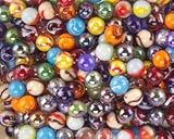 Mega Marbles SET OF 24 ASSORTED 5/8" PLAYER MARBLES