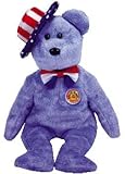 Ty Beanie Baby Founders the Bear BBOM (Beanie Baby Of the Month) July 2005