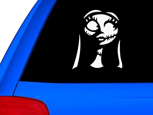 Sally Nightmare Before Christmas Pumpkin Stencil Copy , Bumper Car Laptop Decal Sticker DecalLand909783-6inch