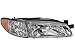 Pontiac Grand Prix Replacement Headlight Assembly (with Side Marker Light) - Passenger Side