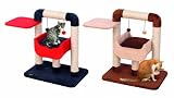 Karlie 35052 Kratzbaum Quattro II - 73 x 40 x 65 cm, blau / rot