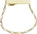 23K White or Yellow Gold Electroplated Tie Chain