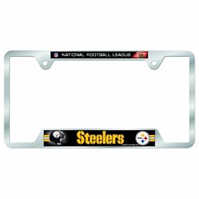 Buy NFL Team Metal License Plate Frame now!