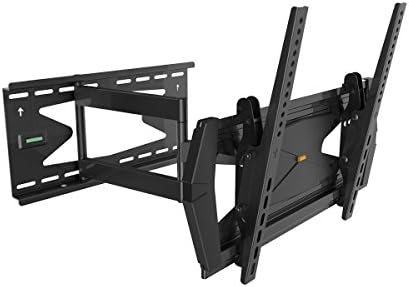 Black Full-Motion Tilt/Swivel Wall Mount Bracket with Anti-Theft Feature for Samsung Smart TV UN50EH5300 50" inch LED HDTV TV/Television - Articulating/Tilting/Swiveling