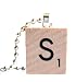 CUSTOM Upcycled Scrabble Tile Initial Alphabet Necklace