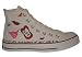 Chuck Taylor All Star Hi Top Custom Optical White Laughter Hand Painted