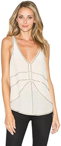 Rory Beca Lola Tank with Studs in Cream, l