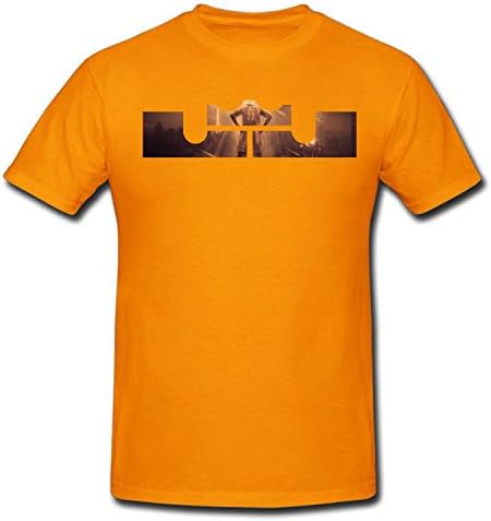 Boy's&Girl's LeBron James No. 23 Cleveland Cavaliers  MVP Star Player Youth T Shirt orange L
