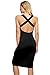 Zeagoo Womens Bodycon Deep V Neck Club Bandage Party Cocktail Summer Dresses