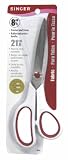 Singer 8-1/2-Inch Fabric Scissors with Comfort Grip