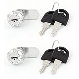 uxcell　カムロック　2個入り　18mmのオスのねじ　キャビネット　ツールボックス　引き出し　食器棚　w鍵