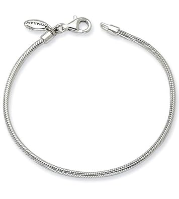 Cheap Girls Jewelry 925 Sterling Silver Kids 6.25" Charm Bead Bracelet For Sale
