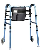 Carex Explorer Walker with 5" Wheels, Glides, and Organizer