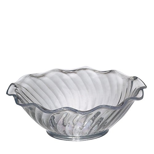 Gessner Products Company 0346CL Swirl Berry Dish Clear 5 oz (SET OF 24 PER CASE)