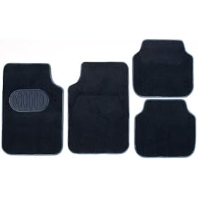 Impulse Merchandisers 44072 Premium 32-oz. Blue Floor Mat with Heel Pad