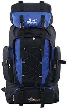 Outdoor Waterproof Nylon Bag Steel 60L Professional Mountaineering Bag Large Capacity Backpack