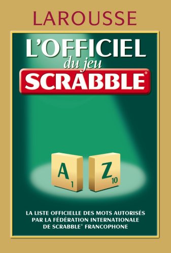 Childrens Toyshop  Livres : L'officiel du jeu Scrabble