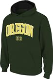 Oregon Ducks Dark Green Tackle Twill Fall Hooded Sweatshirt