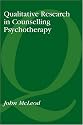 Qualitative Research in Counselling and Psychotherapy