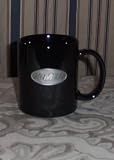 Marvel X-MEN Pewter Logo Black Ceramic COFFEE MUG Licensed