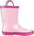 Western Chief Unisex-Child Kids Girls' Waterproof Easy-On Character Rain Boot