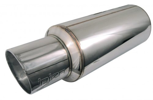 Performance exhaust system Injen universal muffler with 2 3/8 opening