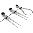 3 Inside Outside Divider Calipers Machinist Tool Set 6"