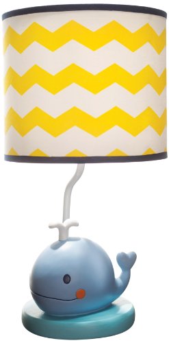 Kids Line Lamp Base and Shade, Sail Away (Discontinued by Manufacturer)
