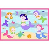 Mermaids Rug OLIVE KIDS 19 x 29 Rug