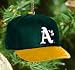 Oakland Athletics The Memory Company MLB Baseball Cap Ornament MLB Baseball Fan Shop Sports Team Merchandise