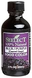 Review Seelect  / Seelect 100% Natural Food Coloring, Blue/Purple, 2-Ounce Bottle (Pack of 4)