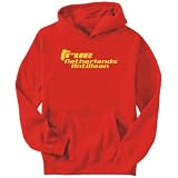 Hoodie Mens Red  TRUE Netherlands Antillean  Countries