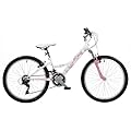 Elswick M�dchen Fahrrad Wilderness, 18 Gang, wei�, Rahmenh�he: 13 Zoll, Reifengr��e: 24 Zoll (61 cm), 2439W24