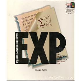 EXP, The Scientific Word Processor Version 3.0 for Windows