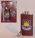 West Ham United F.C. Official Crested Hip Flask