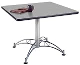 OFM MT42SQ-GRAY NEBULA 42 Inch Square Multi-Purpose Table - Mesh Base-Gray Nebula