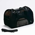Bergan Comfort Carrier Soft-Sided Pet Carrier, Large, Black