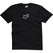 Fox Racing V4 Men's Short-Sleeve Race Wear T-Shirt/Tee - Black/Grey / Large
