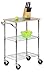 Honey-Can-Do SHF-01607 Urban rolling cart, chrome, 2-Shelf