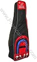 Triangular fencing bag carried like a backpack