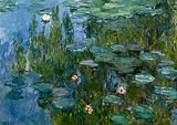 Monet, Claude - Seerosen (Nympheas) - Kunstdruck