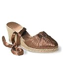 Satin espadrille