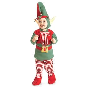 Child's Toddler Elf Christmas Costume (Size: 2-4T)
